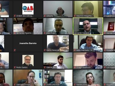 Foto da Notícia: OAB reúne advocacia trabalhista para discutir portaria sobre audiências telepresenciais